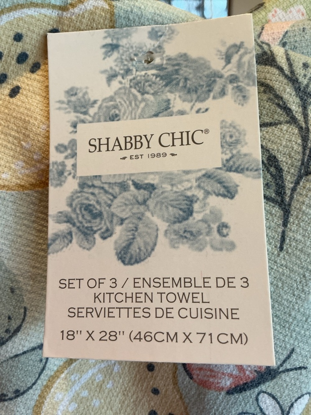 Shabby Chic Kitchen Towels - Set of 3 - Picture 5 of 7